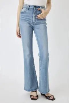 yilon SEMI FLARE DENIM - メルカリ