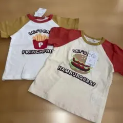 男の子 半袖Tシャツ 2枚セット 70-80cm