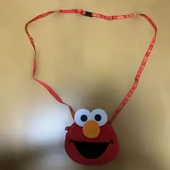 エルモ ショルダーバッグ セサミストリート　コインケース　カードホルダー