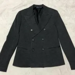 ポロラルフローレン ダブルブレスト テーラードジャケット ブレザー ヘリンボーン