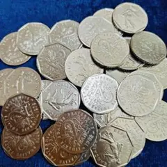 【美品】フランス　2フラン　30枚 コイン　硬貨　まとめ
