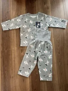 【新品】タグ付き　せなけいこ　ねないこだれだ　ベビーパジャマ　90㎝ グレー
