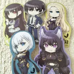 アニメキャラクターシール5枚セット 陰の実力者になりたくて