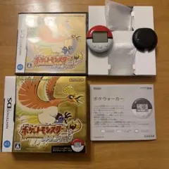 【ポケウォーカー付、動作確認済】ニンテンドーDS ポケモンハートゴールド