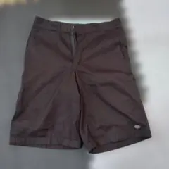 ディッキーズ　ハーフパンツ　ブラウン　32サイズ