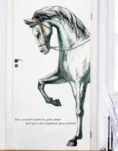馬のウォールステッカー 111cm x 58cm