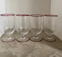 薄いグラス(4客セット)