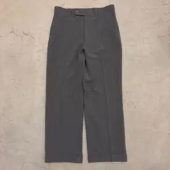 90s グレー actorn W80 折り返し裾 センタープリーツ スラックス