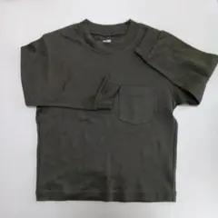 UNIQLO U 長袖カットソー カーキ 120cm