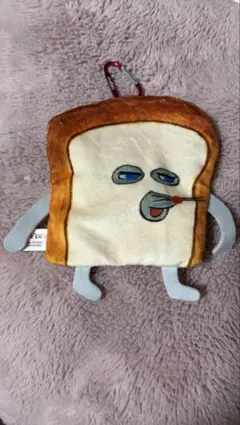 パンどろぼう ポーチ カラビナ付き