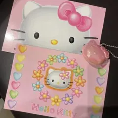 値下げ！ハローキティ チャーム付きデザイン☆ポストカード⭐︎Hawaiiで購入⭐︎