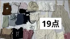 19点　春秋冬　80サイズ　女の子　長袖　ロンT レギンス　ボトムス　保育園