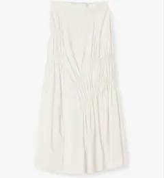 Lily Brown リリーブラウン　ランダムギャザースカート　スカート