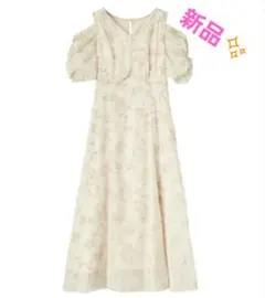 花柄ワンピース⭐リリアンカラット