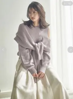 【年末値下げ！】SNIDEL スナイデル ディフォメーションニットプルオーバー