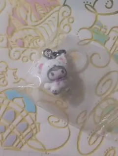 めじるしアクセサリー サンリオ キャラクターズ ふわふわスノー クロミ