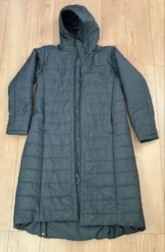 アディダス　adidas 黒 ダウン　コート　ロング　Mサイズ