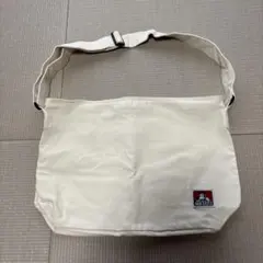 花様専用　BEN DAVIS ビッグ キャンバス ショルダーバッグ ホワイトのサムネイル