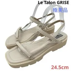 〈極美品〉Le Talon GRISE ルタロン【24.5】ストラップ サンダルのサムネイル