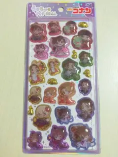 正規品*名探偵コナン*うるちゅるポップシール*ぷくぷくシール*百鬼夜行