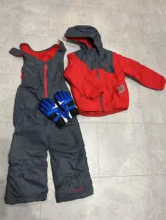 Colombia コロンビア子ども用スキーウェアセット 110cm 手袋付き