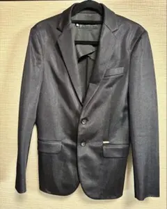 DSQUARED2 ブラック テーラードジャケット　ディースクエアード