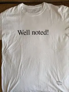 TANGTANG Well noted! Tシャツ XLのサムネイル