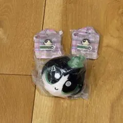 パワーパフガールズ バタカップ ぬいぐるみ・キーホルダー 3個セット