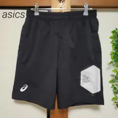 ASICS アシックス ハーフパンツ ショートパンツ ジャージ スポーツ M 黒のサムネイル