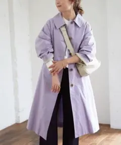 塩縮ウェザーステンコート　パープルのサムネイル