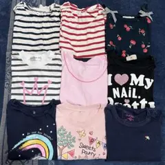 トップス　半袖　95cm 9点セット　まとめ売り　女の子　ベビー　キッズ