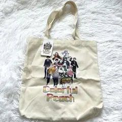 カラフルピーチ　トートバッグ