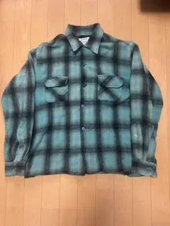 TOWNCRAFT、PENNEYS、ウール、シャドーチェックシャツ、ペンドルトン