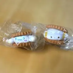 サンリオキャラクターズ　ふにゅっとスモアサンド　シナモロール　こぎみゅん