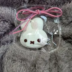 白いうさぎスクイーズ