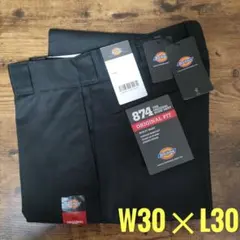 Dickies ディッキーズ 874 ブラック（黒） W30×L30