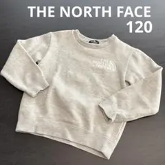 120 ノースフェイス フロントビュークルー スウェット チェーン刺繍