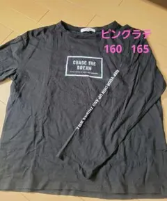 Pink Latte 長袖カットソー M 黒