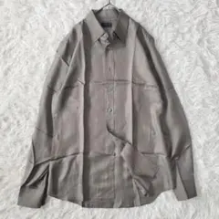 【良品】プラダ PRADA 長袖シャツ シルク100% ラグジュアリー レアのサムネイル