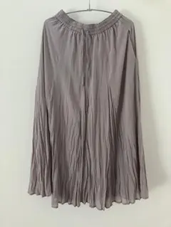 【ほぼ未使用】GLOBALWORK エアリーリラックスフレアスカート