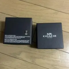 COACH ブラック ギフトボックス 小型