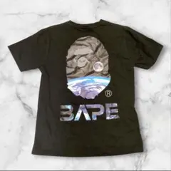 BAPE Space Camo Ape Head Tee White