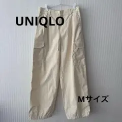 未使用　UNIQLO イージーカーゴパンツ　ナチュラル　Mサイズ