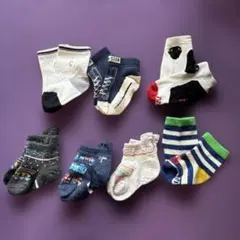 ベビー靴下セット　chums コンバース　コムサイズム　コンビミニ　9-14cm