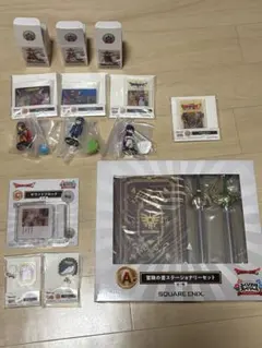 ドラゴンクエスト 一番くじ A賞 D賞 アクリルパネル チャームセット