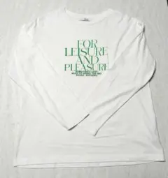 ☆ジャーナルスタンダードレリューム☆ホワイト 長袖Tシャツ 　フリーサイズのサムネイル