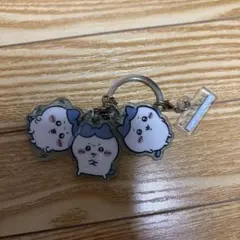ちいかわ東京みやげ分けられる3連アクリルチャーム ハチワレ★オマケ付