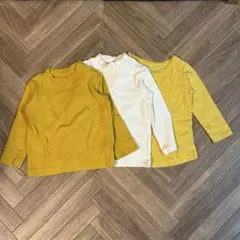 【値下げ】ロンT3枚セット　80 ユニクロ　エルフィンドール