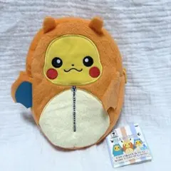 피카츄 ねぶくろコレクション ぬいぐるみポーチ 리자몽