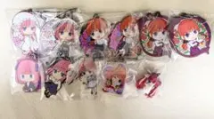 五等分の花嫁 中野二乃 アクリルキーホルダー ラバーストラップ